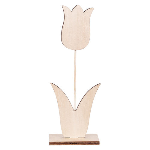 Creative School Supply Wooden Tulip on Stand Pack of 10