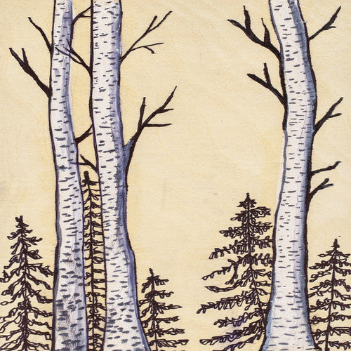 Creative School Supply Wooden Painting Panel 20 x 20cm