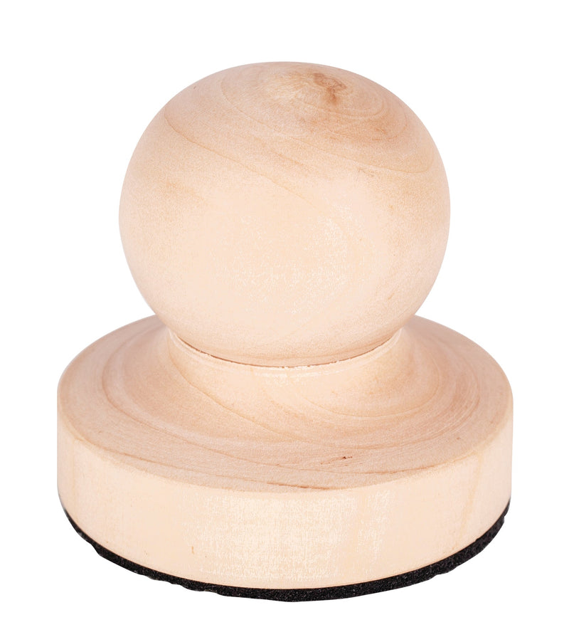 Zart Wooden Button Brayers Pack of 10 50mm Felt Pad Class Set-2