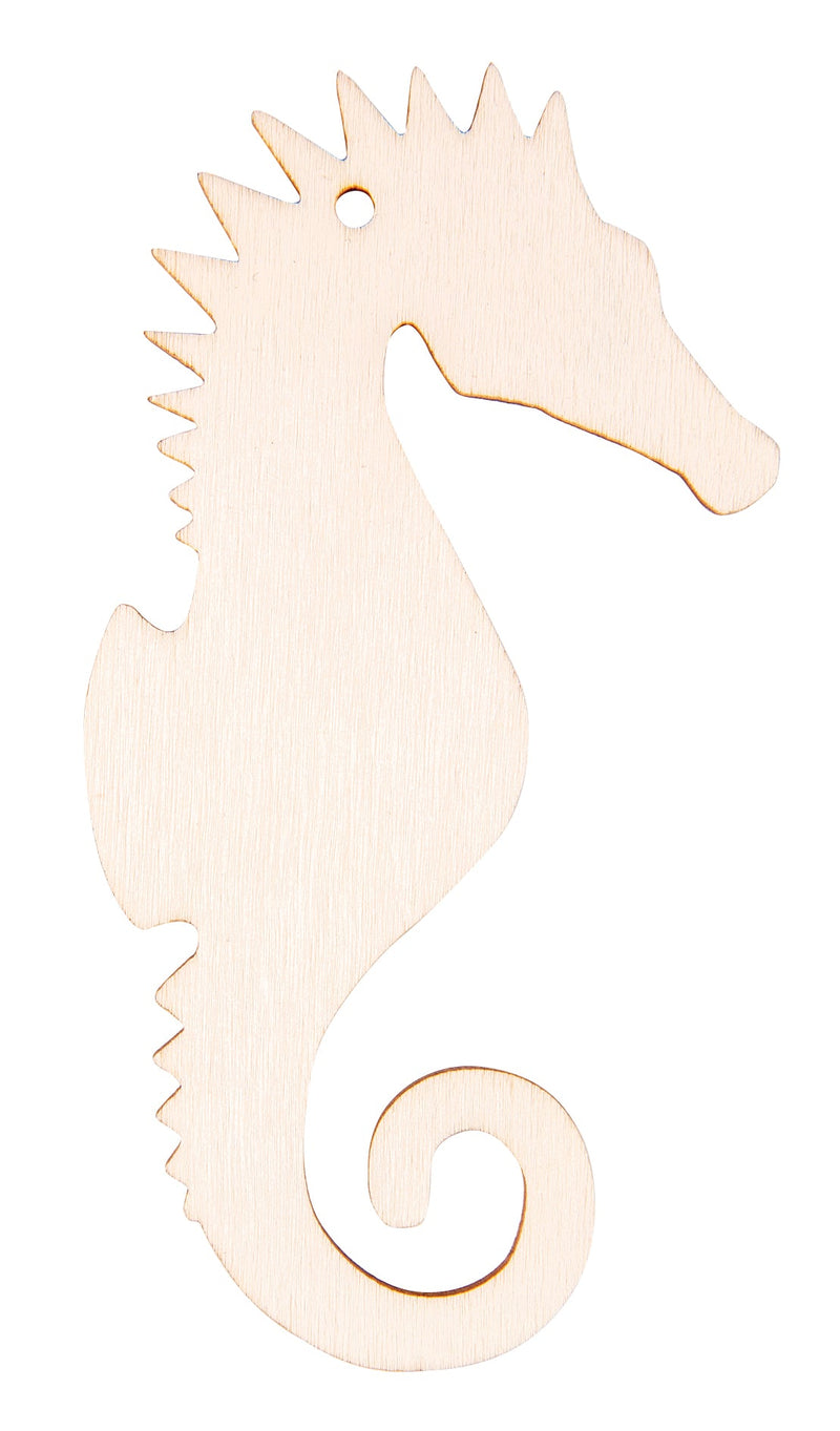 Zart Wooden Australian Sea Creature Shapes Pack of 24 8 Designs 5 to 14cm-2