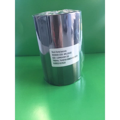 Bala Premium Wax Resin Ribbons Black 110 x 450m Each
