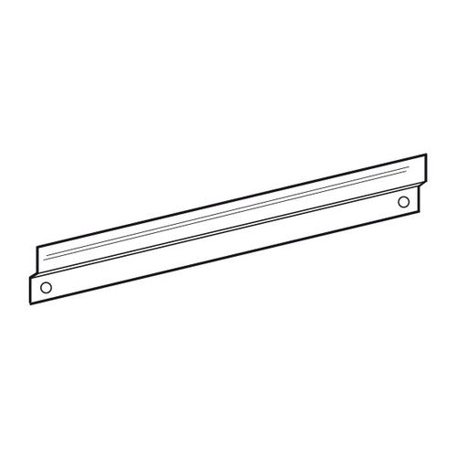 Deflecto Lit-Loc Wall Mounting Bar Rail 450mm