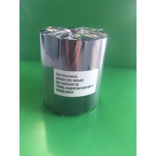 Bala Premium Wax Resin Ribbons Black 85 x 450m Each