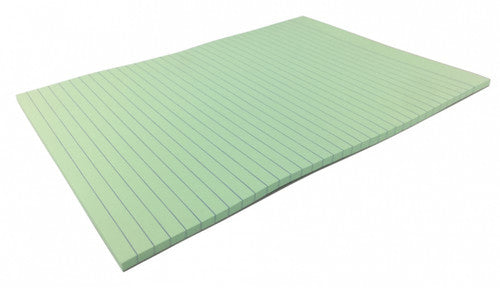 Writer Premium Bond Pad Ruled A4 Green 50 Leaf Double Sided Pack of 10