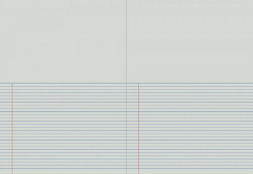 Writer Premium Story Book 330x240mm 64 Page Top Plain Bottom 18mm Dotted Thirds Pencil Cover Pack 10 — bulk pack of 10