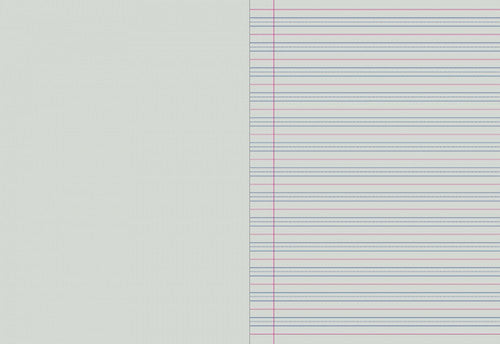 Writer Premium Workbook 330x245mm 64 Page Plain Plus QLD Year 1 Ruled Thongs Cover Pack 10 — bulk pack of 10