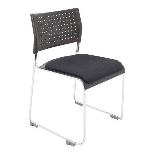Rapidline Seat Cushion Only Black Fabric for Wimbledon Chair