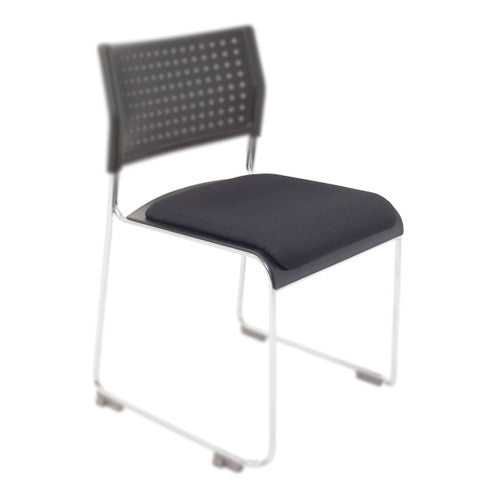 Rapidline Seat Cushion Only Black Fabric for Wimbledon Chair