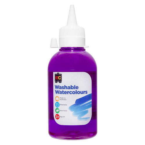 Educational Colours Washable Watercolour 250ml Lilac
