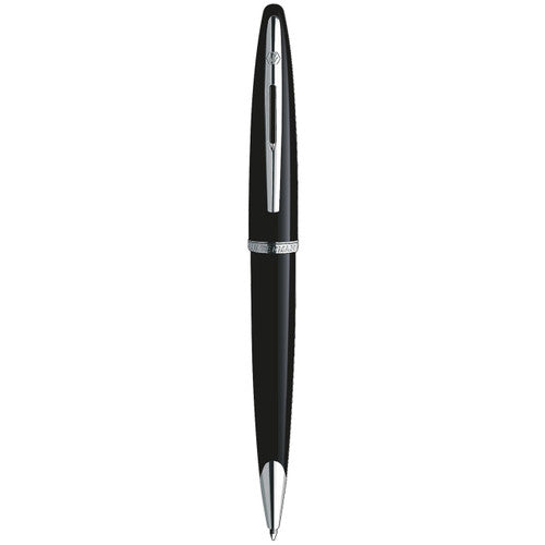Waterman Carene Black Sea Silver Trim Ballpoint Pen in Box - image 1
