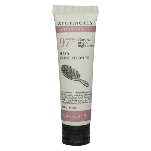 Apothicals vegan conditioner 30ml single-use tube with aromatic and lavender scent, carton of 200