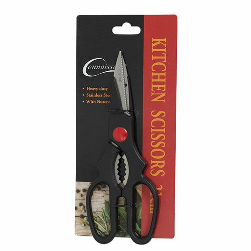 Weatherdon Connoisseur Kitchen Scissors 21cm Black