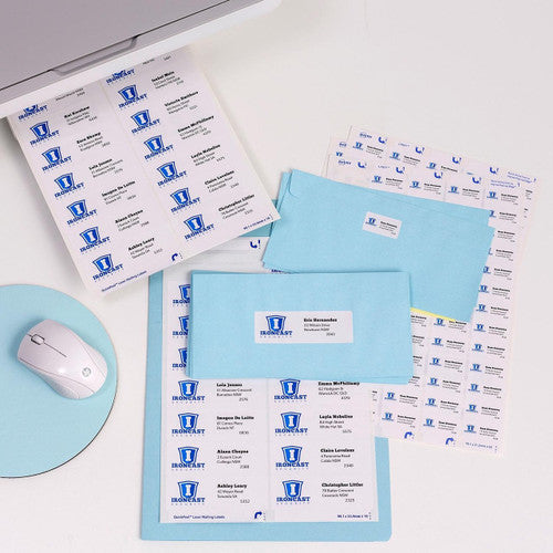 Avery Quick Peel Address Labels with Sure Feed J8161 900 Pack 63.5 x 46.6mm Inkjet White 18UP