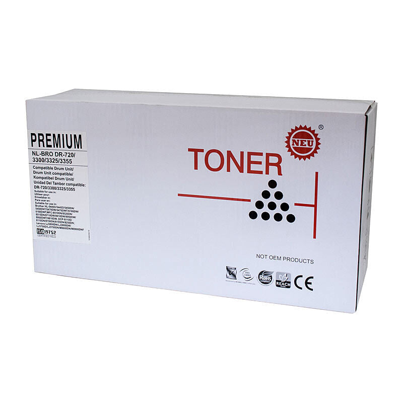 White Box compatible Brother DR3325 drum unit for Brother printers.