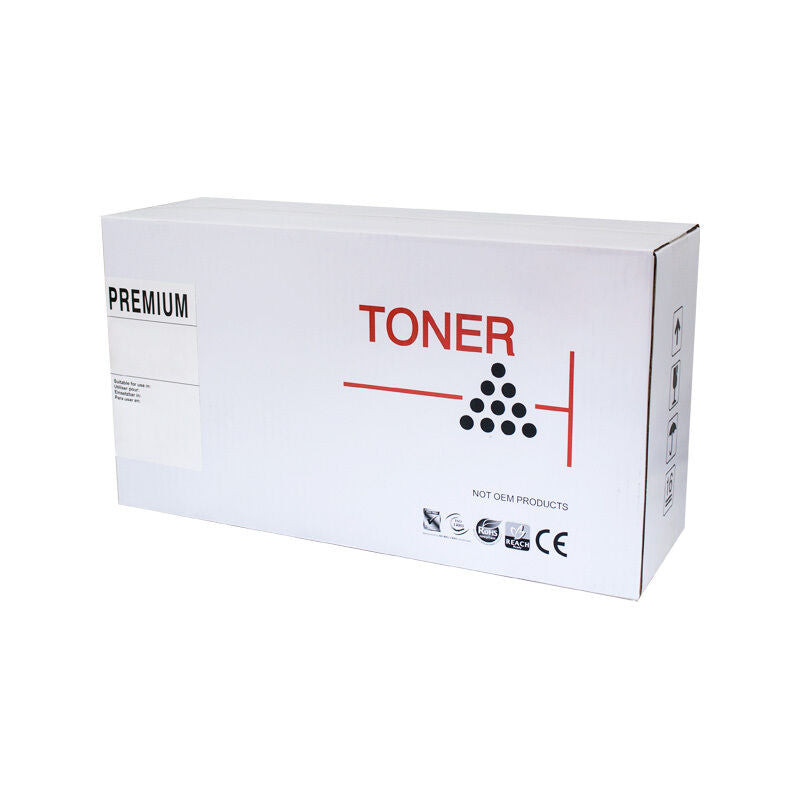 White Box compatible Fuji Xerox CT201949 black toner cartridge for Fuji Xerox printers, approximately 25000 page yield.