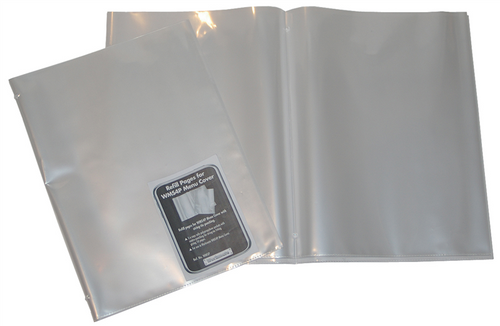 Workmate WMS4P clear polypropylene refill pockets pack of 5, 302x225mm, for presentation covers