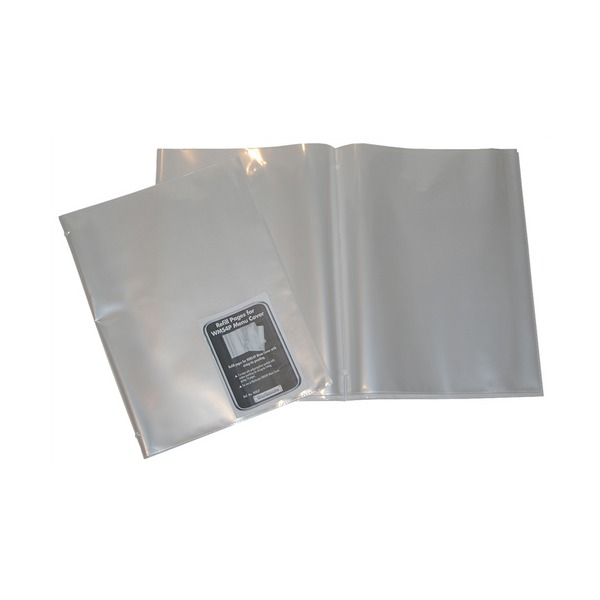 Workmate WMS4P clear polypropylene refill pockets pack of 5, 302x225mm, for presentation covers