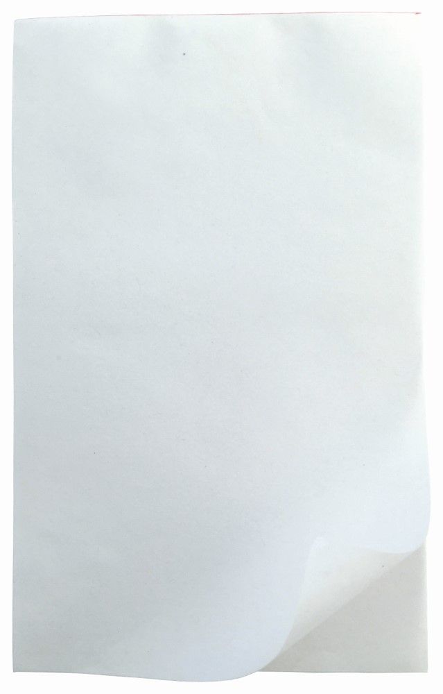 Writer 8x5 Plain Notepad - lifestyle view showing notepad in use at an office desk