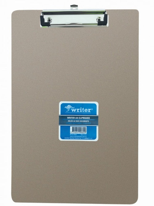 Writer A4 MDF Clipboard 340 x 225mm Flat Clip