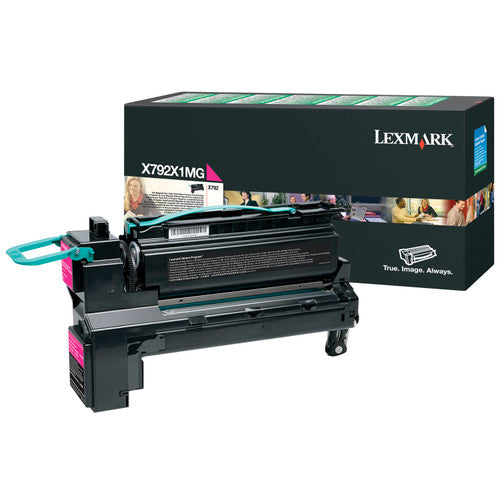Lexmark X792X1MG Extra High Yield Magenta Toner Cartridge 20000 Pages