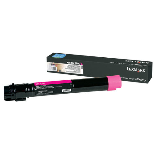 Lexmark X950X2MG Extra High Yield Magenta Toner Cartridge 22000 Pages