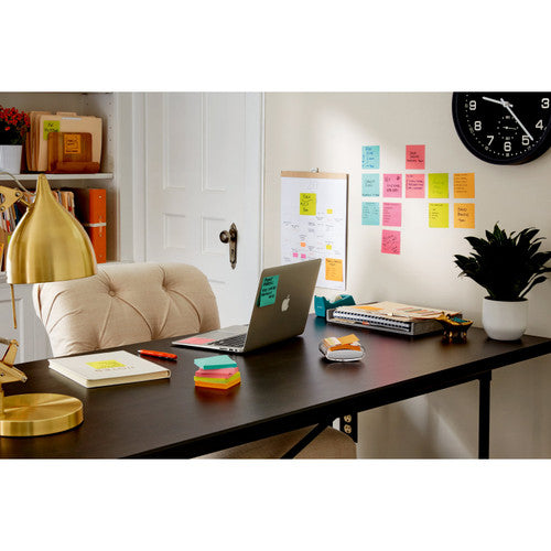 Post-it Super Sticky Notes Miami 76 x 76mm Pack of 24 654-24SSMIA