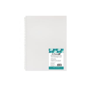X-Press It Aqua Pad Wire Bound 300gsm A5 pack front