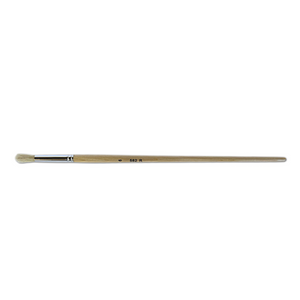 X-Press It size 6 hog hair round brush lying flat on white, handle marked 6 582 R with a metal ferrule