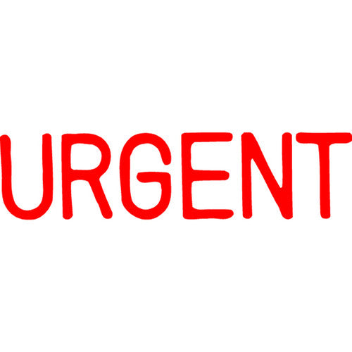 Xstamper Message Stamp Urgent Red - image 1