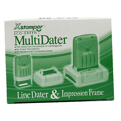 Xstamper Multi Dater Received Blue/Red - image 3