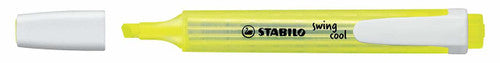 Stabilo Swing Cool Highlighter Box of 10 Yellow