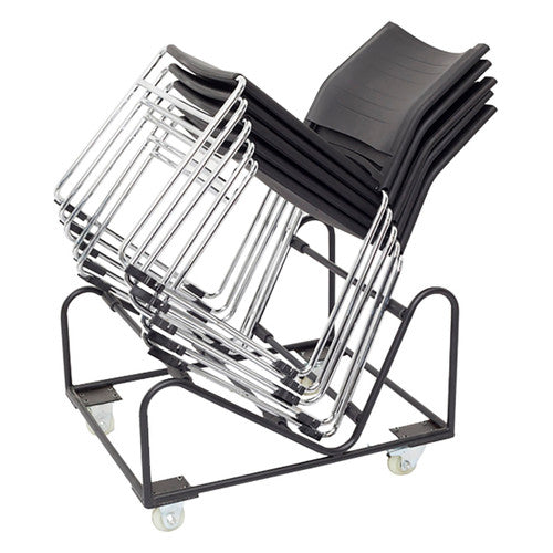 Rapidline Z Chair Stacking Trolley Black