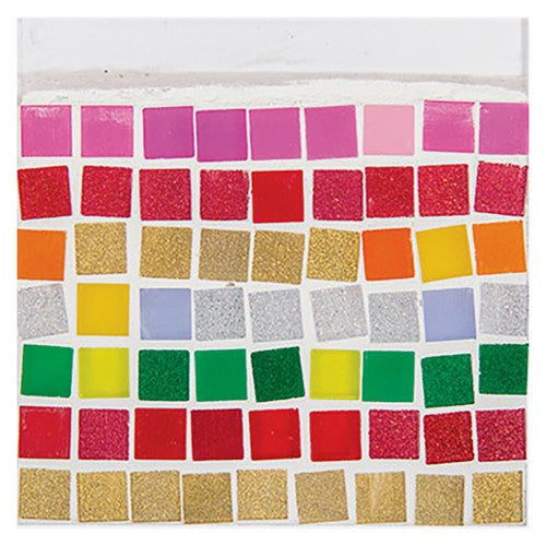 Five Zart 10x10cm acrylic bases stacked to show thickness and clarity