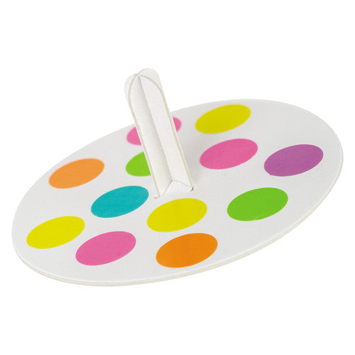 Peel-and-stick backing on Zart adhesive craft shapes