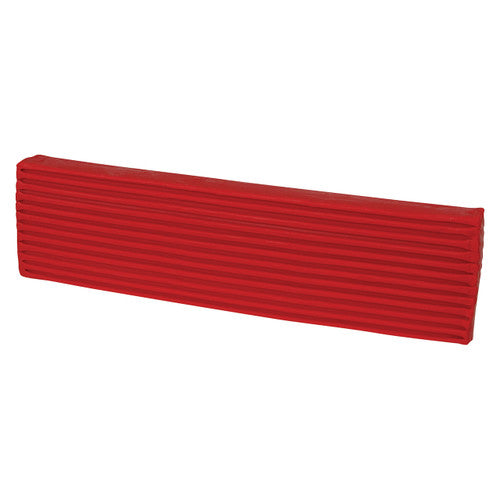 Zart Basics Plasticine 500g Red. Zart Basics Plasticine 500g block in red on a white background