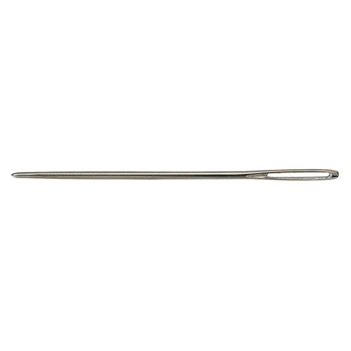 Zart bulk pack of 25 metal tapestry and chenille needles with semi-blunt points and large eyes, 5.5cm long