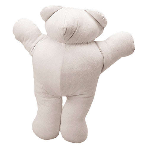 Pack of 10 Zart calico teddy bears laid out flat on a white surface