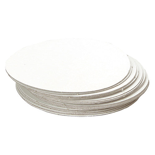 Close-up of a single Zart cardboard ring showing sturdy construction and clean edges