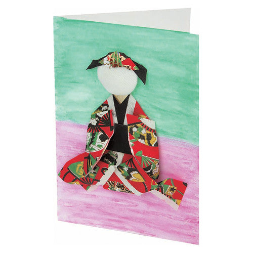 Zart white greeting cards fanned out with envelopes to display the full pack of 20