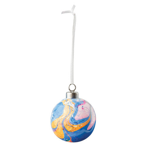 Zart Ceramic Baubles 6cm Pack of 10. Ceramic baubles displayed ready for decorating with craft paints