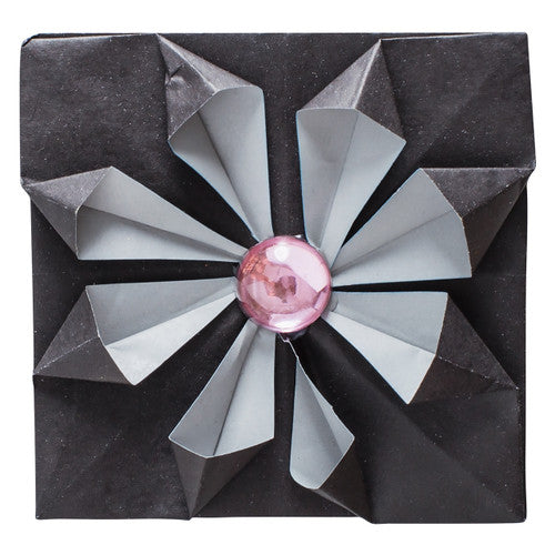 Zart Collagami Craft Paper Pack of 200. Completed origami figures made using Zart Collagami Craft Paper