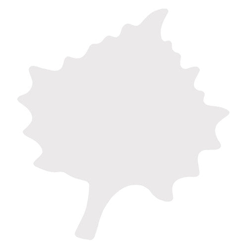Zart Colour Diffusing Leaves Pack of 80. Four different porous paper leaf shapes included in the Zart Colour Diffusing Leaves pack