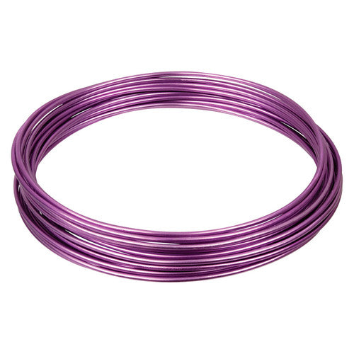 Close-up of Zart soft pliable craft wire showing 2mm diameter