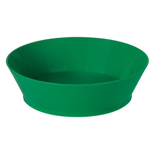 Zart Coloursorts Round Organiser Bowls Pack of 6. Close-up of a single Zart Coloursorts round plastic bowl showing dimensions.