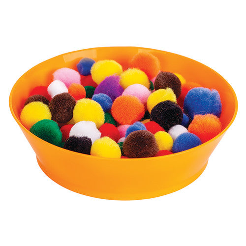 Zart Coloursorts Round Organiser Bowls Pack of 6. Zart Coloursorts bowls used for sorting craft materials in a classroom setting.