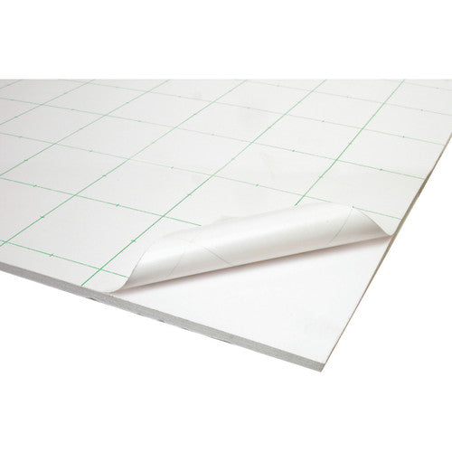 Zart white adhesive-backed foam core board, 81 x 101cm, 5mm thick, suitable for mounting artwork and presentations