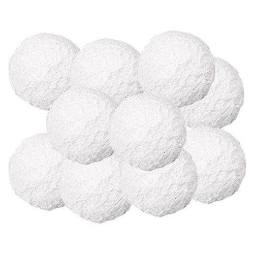 Zart paper balls decorated with washi tape and paint for classroom craft