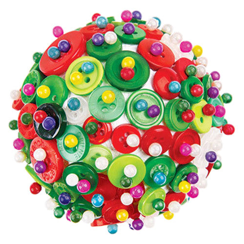 Pack of 10 Zart handmade paper balls arranged on white background