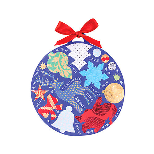 Zart Handmade Pattern Paper Christmas Shapes 100g. Scrapbooking project featuring Zart festive paper shapes