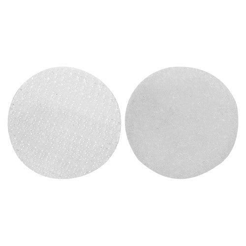 Zart 22mm hook and loop fastener dots pack of 75 on a white background